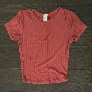 Dark Red Shirt